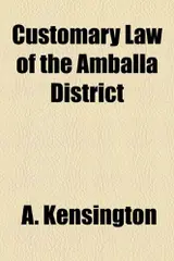Customary Law of the Amballa District
