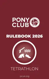 The Pony Club Rulebook 2026 - Tetrathlon