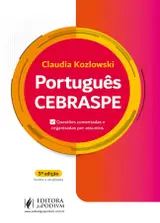 Português Cebraspe. Questões Comentadas e Organizadas por Assuntos 2024