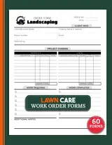 Lawn Care Work Order Forms: Job Estimate Book for Landscaping Business | Track Client Information, Materials, Labor Costs, & Work Completion Records | 60 Forms, 120 Single-Sided Pages baixar o livro de graça