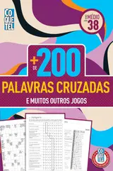 Livro Coquetel Mais de 200 Palavras Cruzadas Ed 38