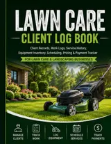 Lawn Care Client Log Book: Client Records, Work Logs, Service History, Equipment Inventory, Scheduling, Pricing & Payment Tracker for Lawn Care and Landscaping Businesses baixar o livro de graça