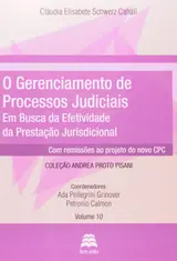 O Gerenciamento De Processos Judiciais. Em Busca De Efetividade Da Prestação Da Jurisdicional baixar o livro de graça