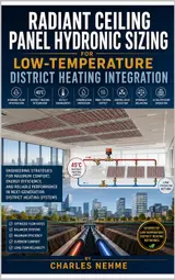 Radiant Ceiling Panel Hydronic Sizing for Low-Temperature District Heating Integration: Hydronic Flow Optimization, 45°C District Heating Integration, ... Condensation Prevention (English Edition)