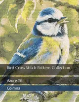 Bird Cross Stitch Pattern Collection: Azure Tit