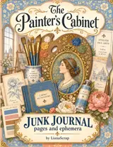 The Painter's Cabinet: Junk Journal Pages and Ephemera