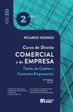 Curso de Direito Comercial e de Empresa Vol. 2 - 2025 - 14ª ed Baixar grátis