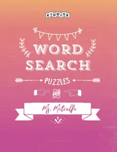 Word Search Puzzles for Ms. Metcalfe Baixar grátis