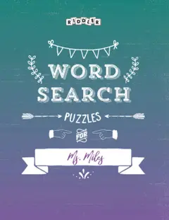 Word Search Puzzles for Ms. Miles Baixar grátis