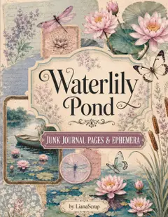 Waterlily Pond: Junk Journal Pages & Ephemera Baixar grátis