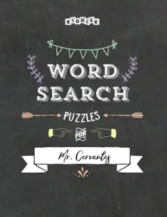 Word Search Puzzles for Mr. Cervantes Baixar grátis